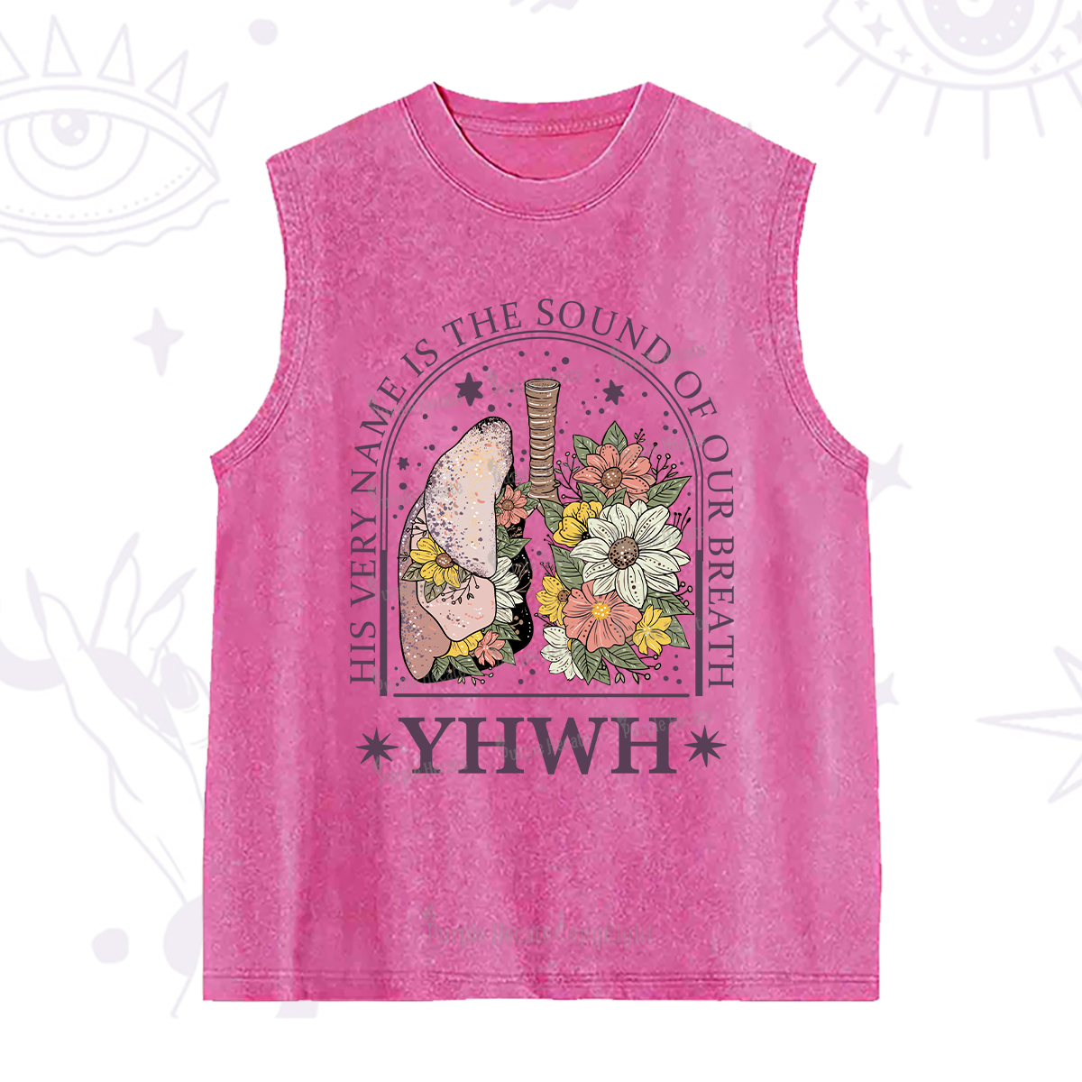 Purplehecate His Very Name Is The Sound Of Our Breath Washed Tank