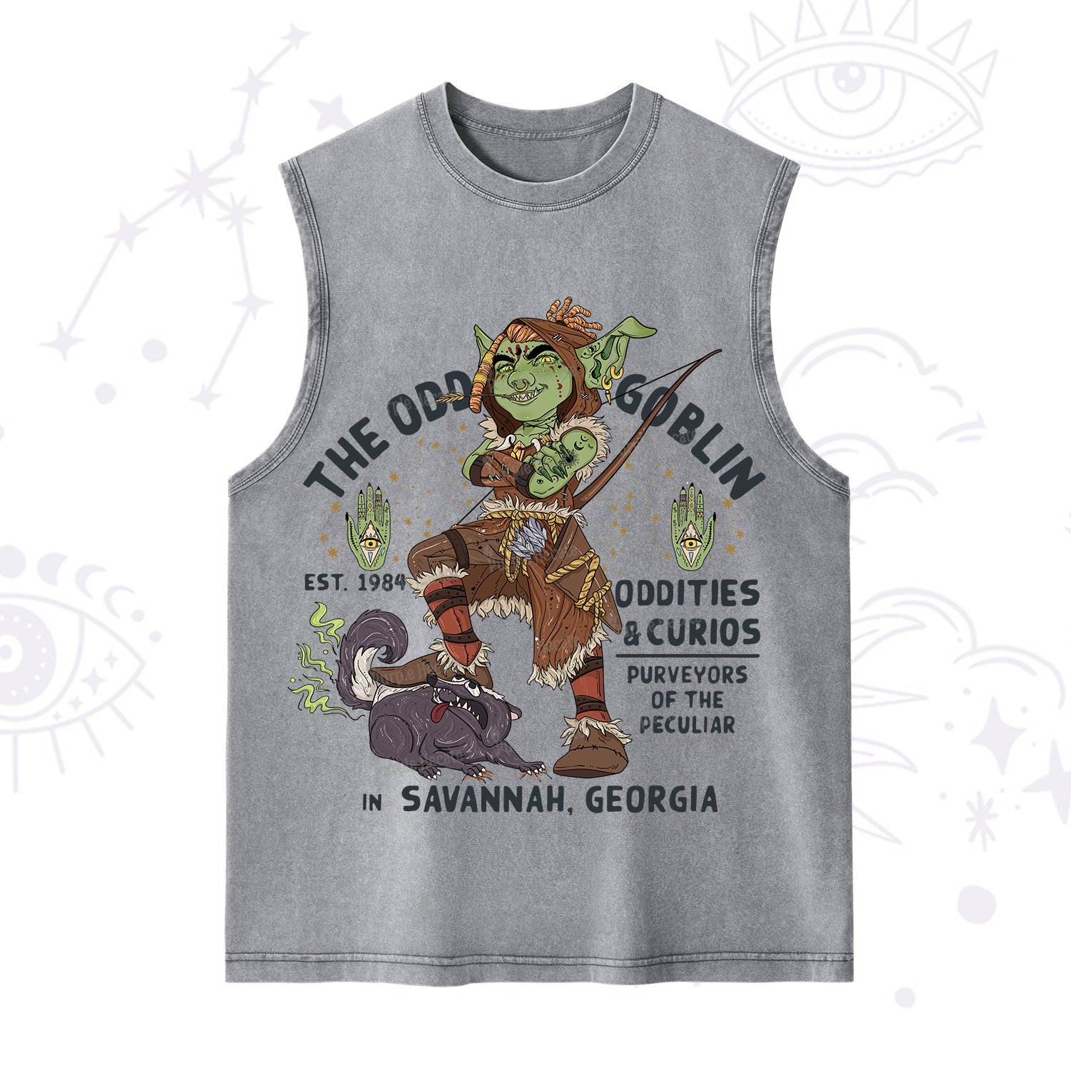 Purplehecate The Odd Goblin Washed Tank