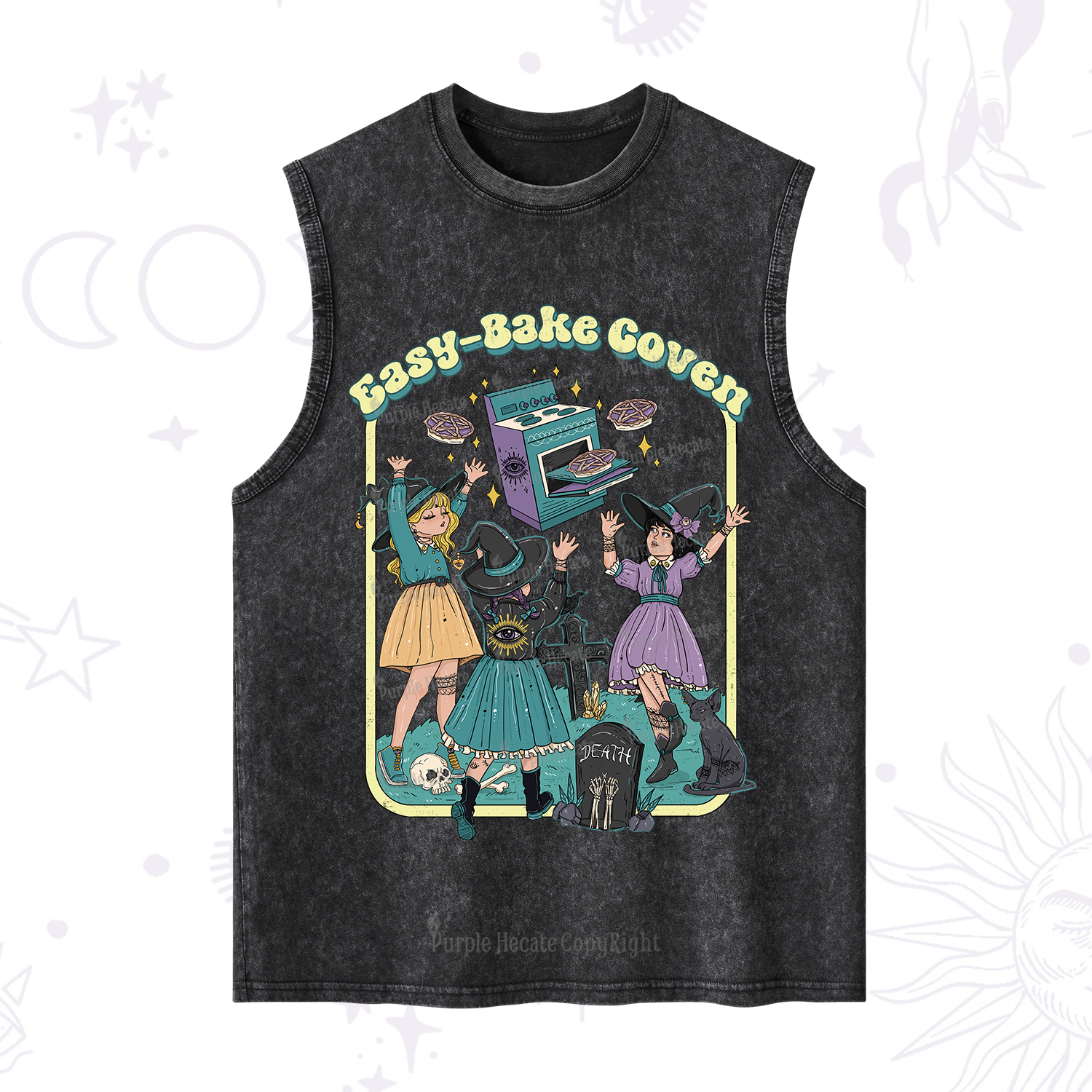 Purplehecate Easy Bake Coven Washed Tank