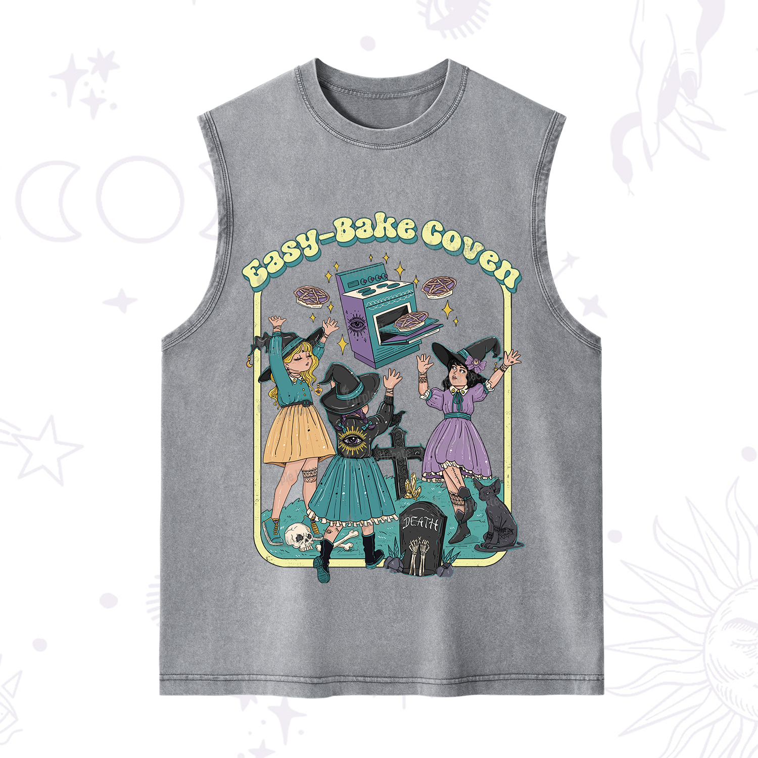 Purplehecate Easy Bake Coven Washed Tank