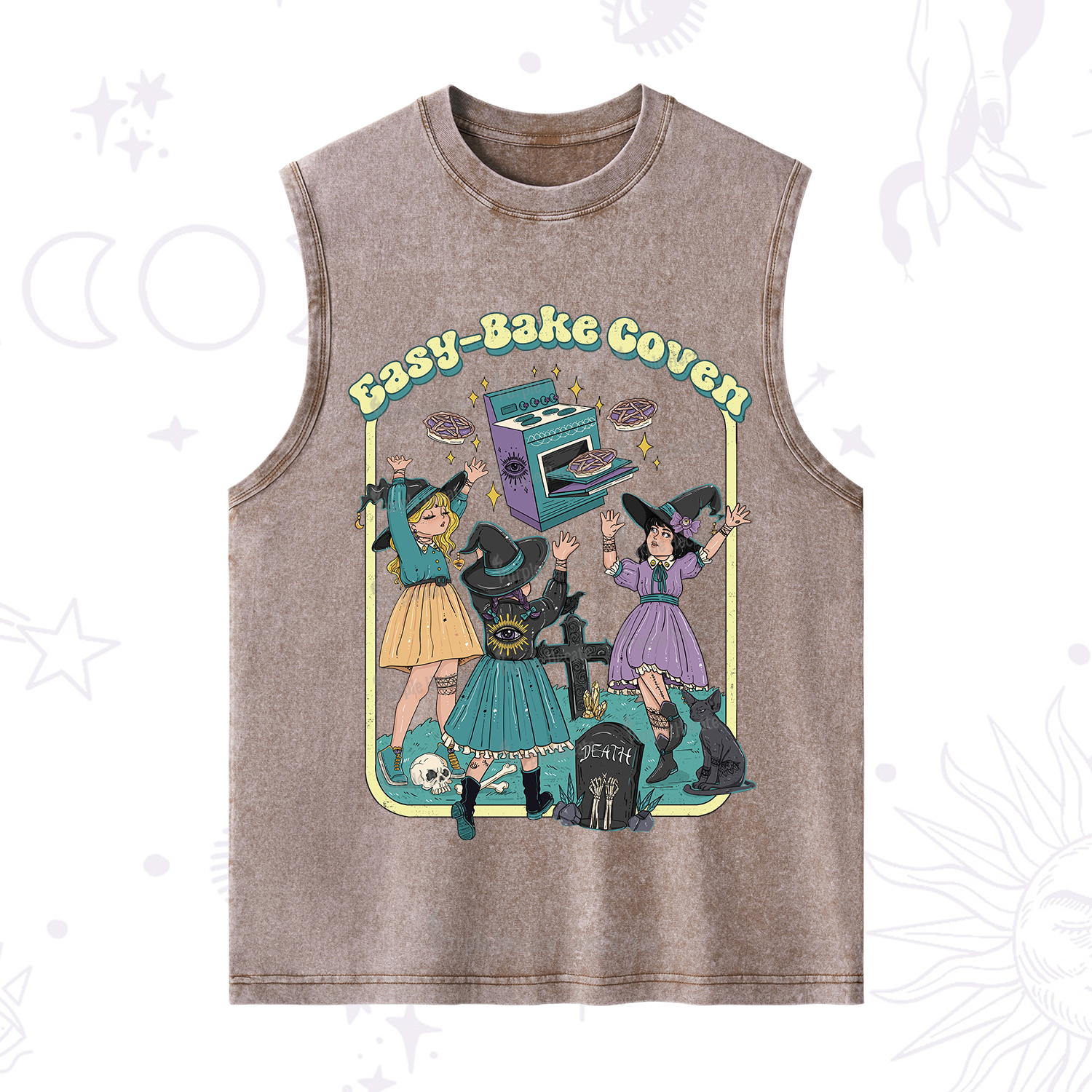 Purplehecate Easy Bake Coven Washed Tank