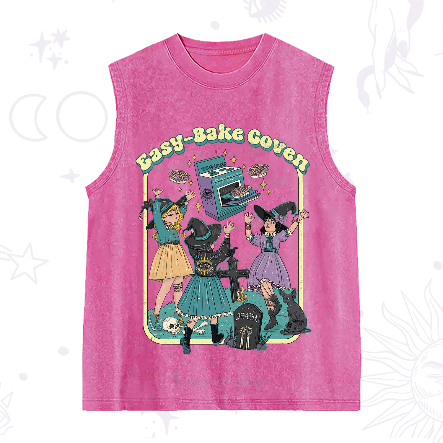 Purplehecate Easy Bake Coven Washed Tank