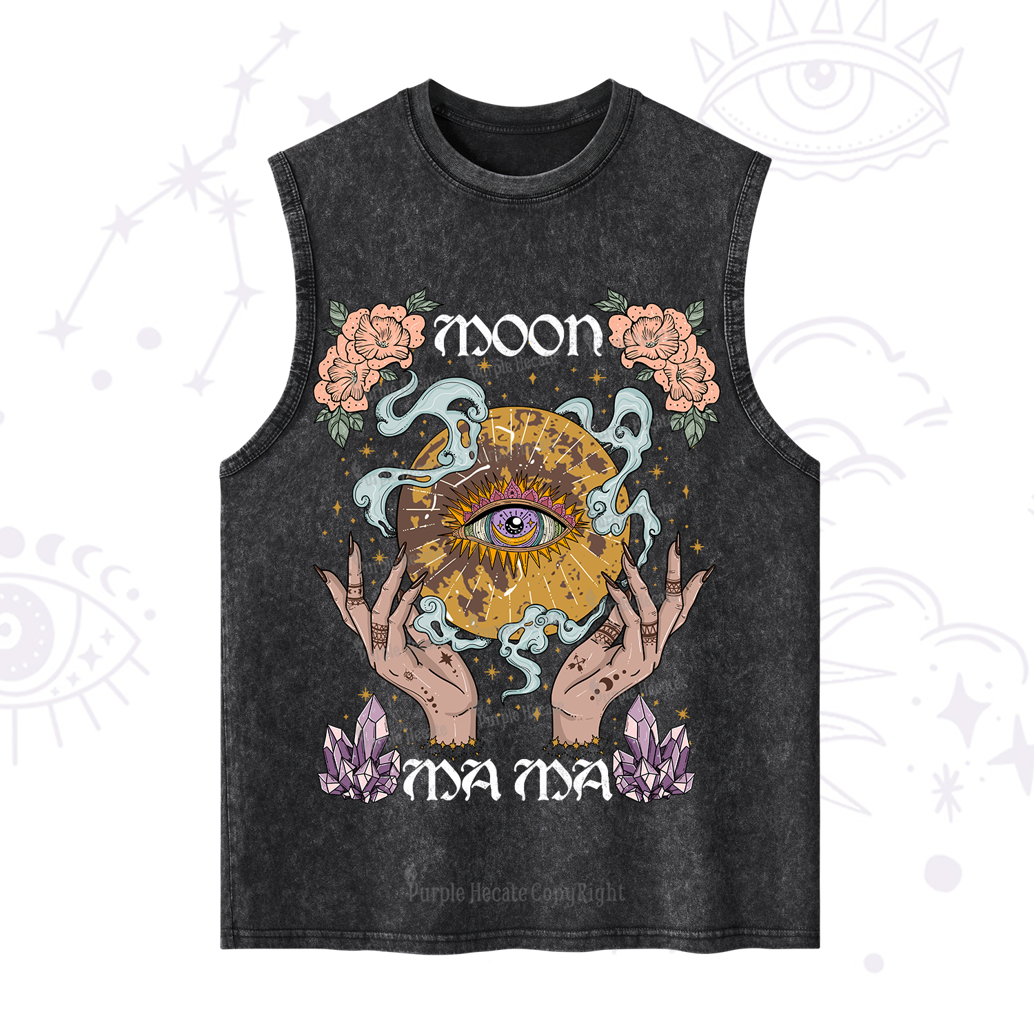Purplehecate Moon Mama Washed Tank