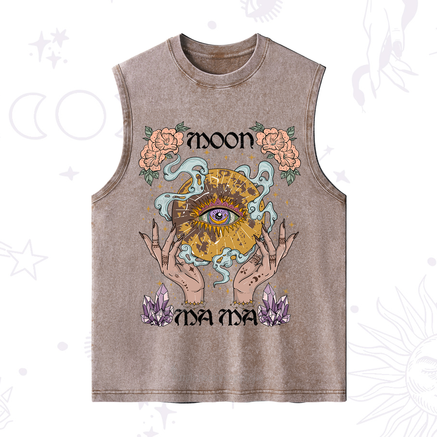 Purplehecate Moon Mama Washed Tank