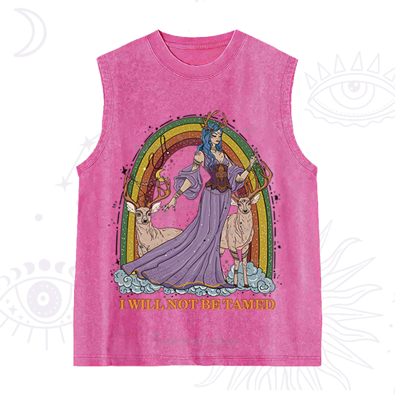 Purplehecate I Will No Be Tamed Washed Tank