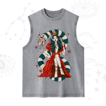 Purplehecate Queen of the Sandworms Washed Tank