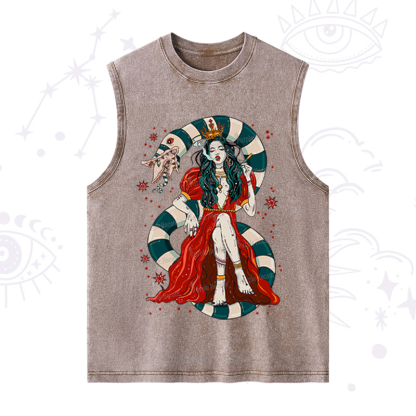 Purplehecate Queen of the Sandworms Washed Tank