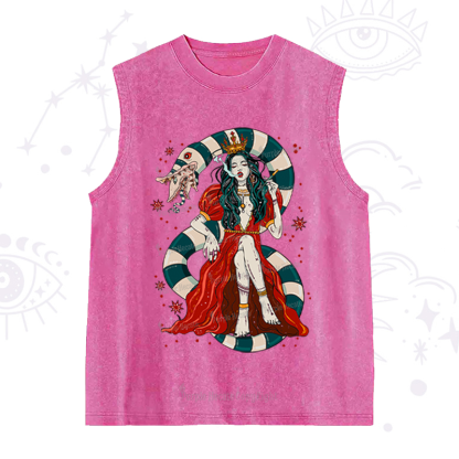 Purplehecate Queen of the Sandworms Washed Tank