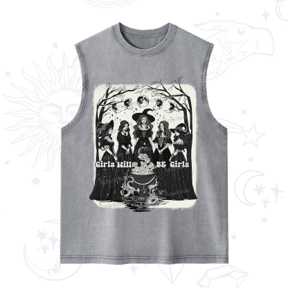 Purplehecate Girls Will Be Girls Washed Tank