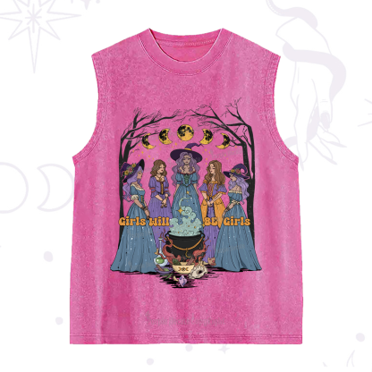 Purplehecate Girls Will Be Girls Washed Tank