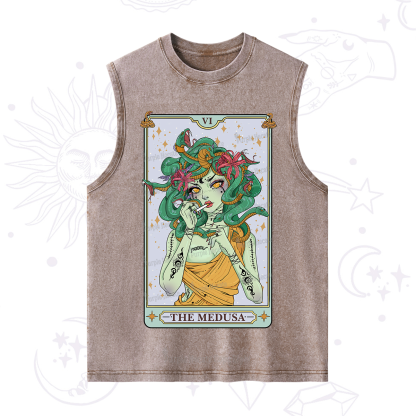 Purplehecate The Medusa Tarot Washed Tank