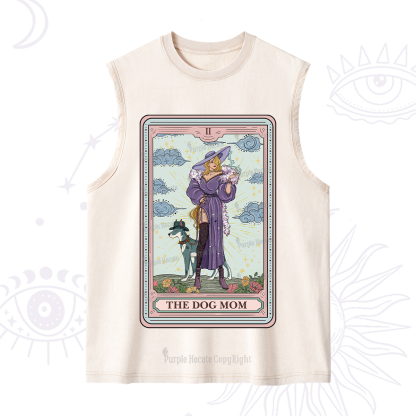 Purplehecate The Dog Mom Tarot Washed Tank
