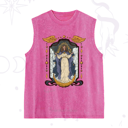 Purplehecate Holy Guardian Washed Tank