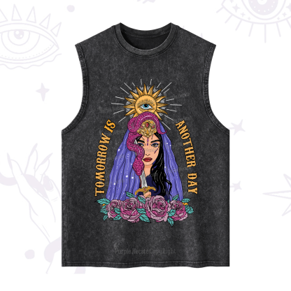 Purplehecate Prophetic Eye Witch Washed Tank