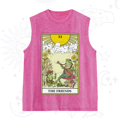 Purplehecate The Friends Tarot Card Washed Tank
