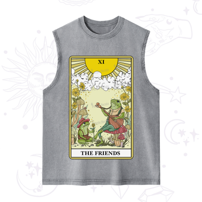 Purplehecate The Friends Tarot Card Washed Tank