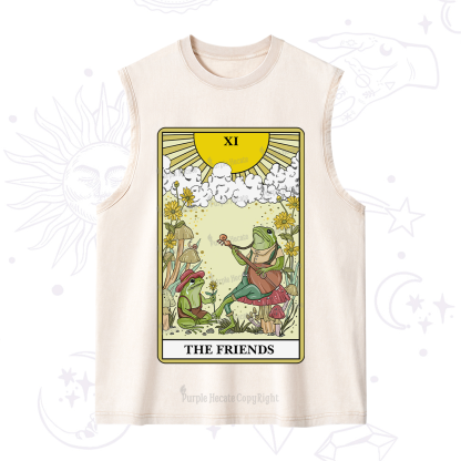 Purplehecate The Friends Tarot Card Washed Tank