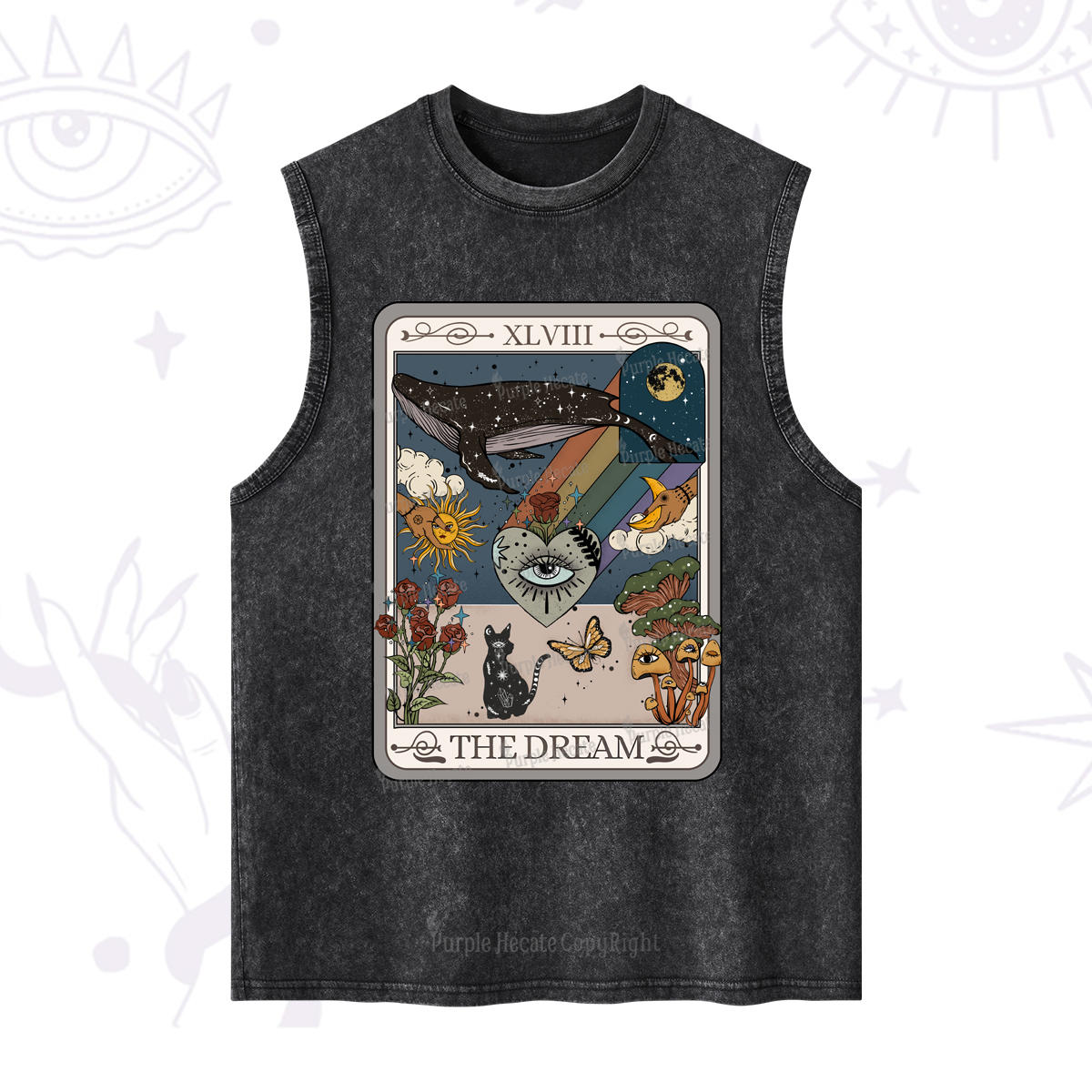 Purplehecate The Dream Tarot Washed Tank