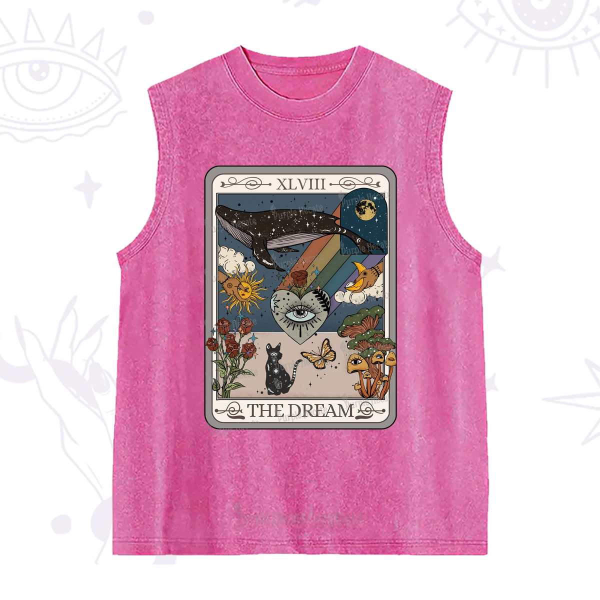 Purplehecate The Dream Tarot Washed Tank