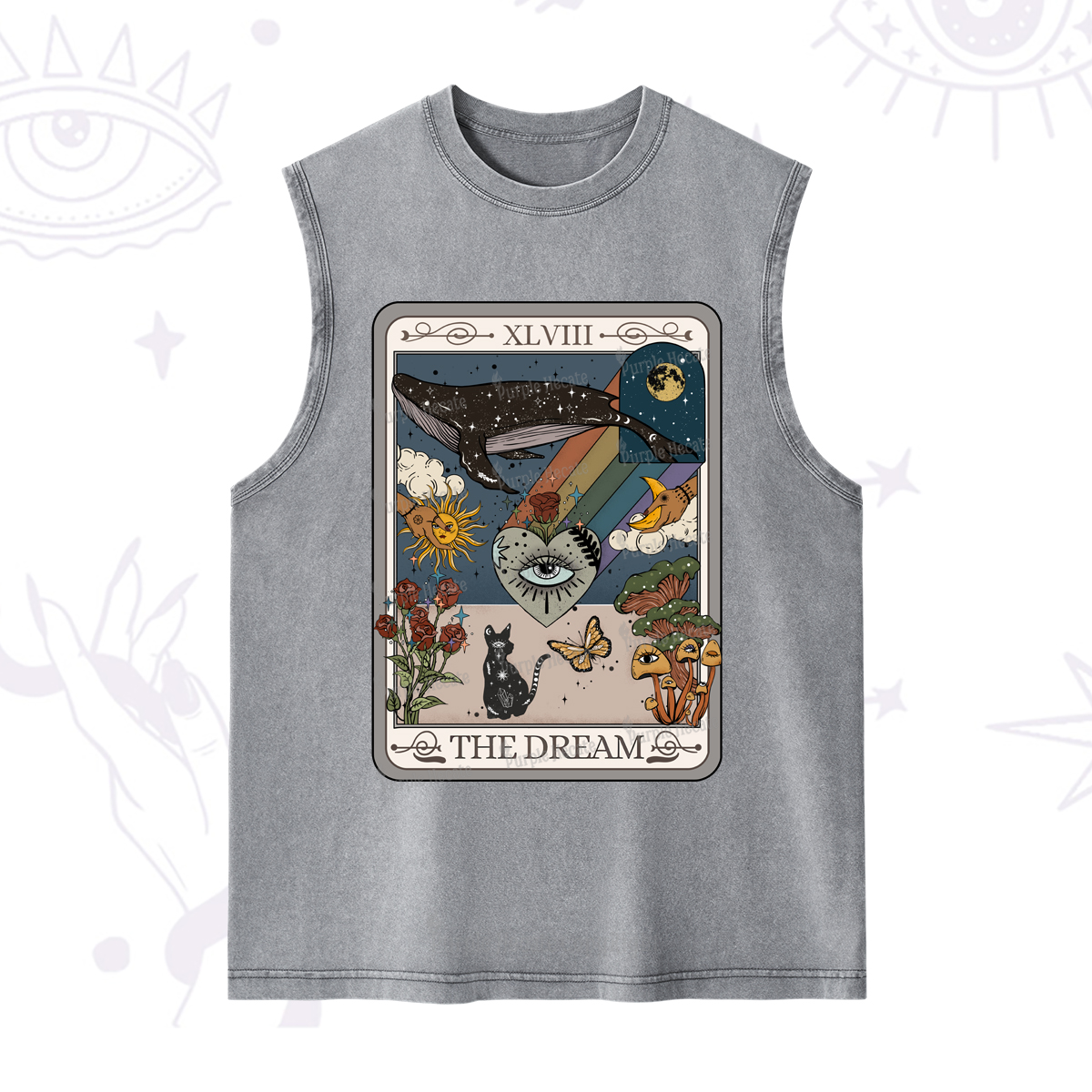 Purplehecate The Dream Tarot Washed Tank
