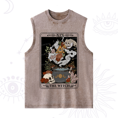Purplehecate The Witch Tarot Washed Tank