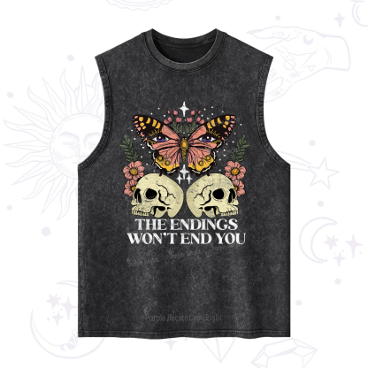 Purplehecate The Endings Won't End You Washed Tank