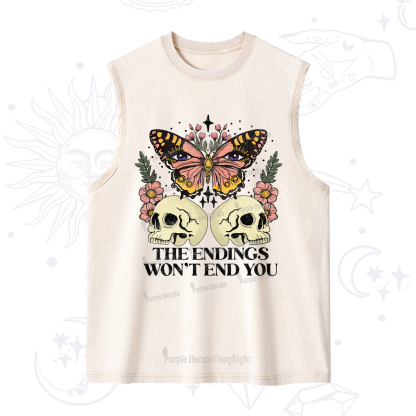 Purplehecate The Endings Won't End You Washed Tank