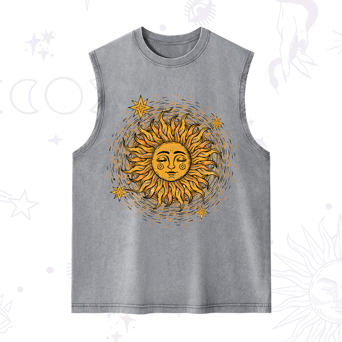 Purplehecate Celestial Sun Washed Tank