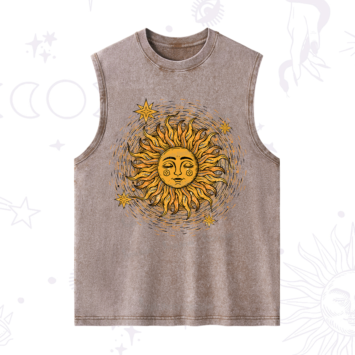 Purplehecate Celestial Sun Washed Tank