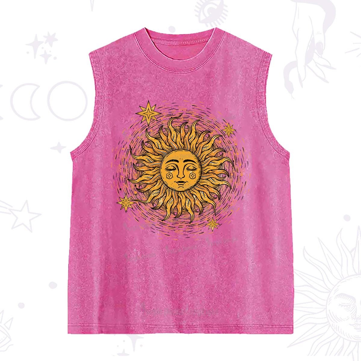 Purplehecate Celestial Sun Washed Tank