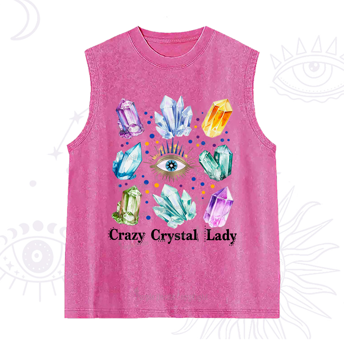 Purplehecate Crysral Lady Washed Tank