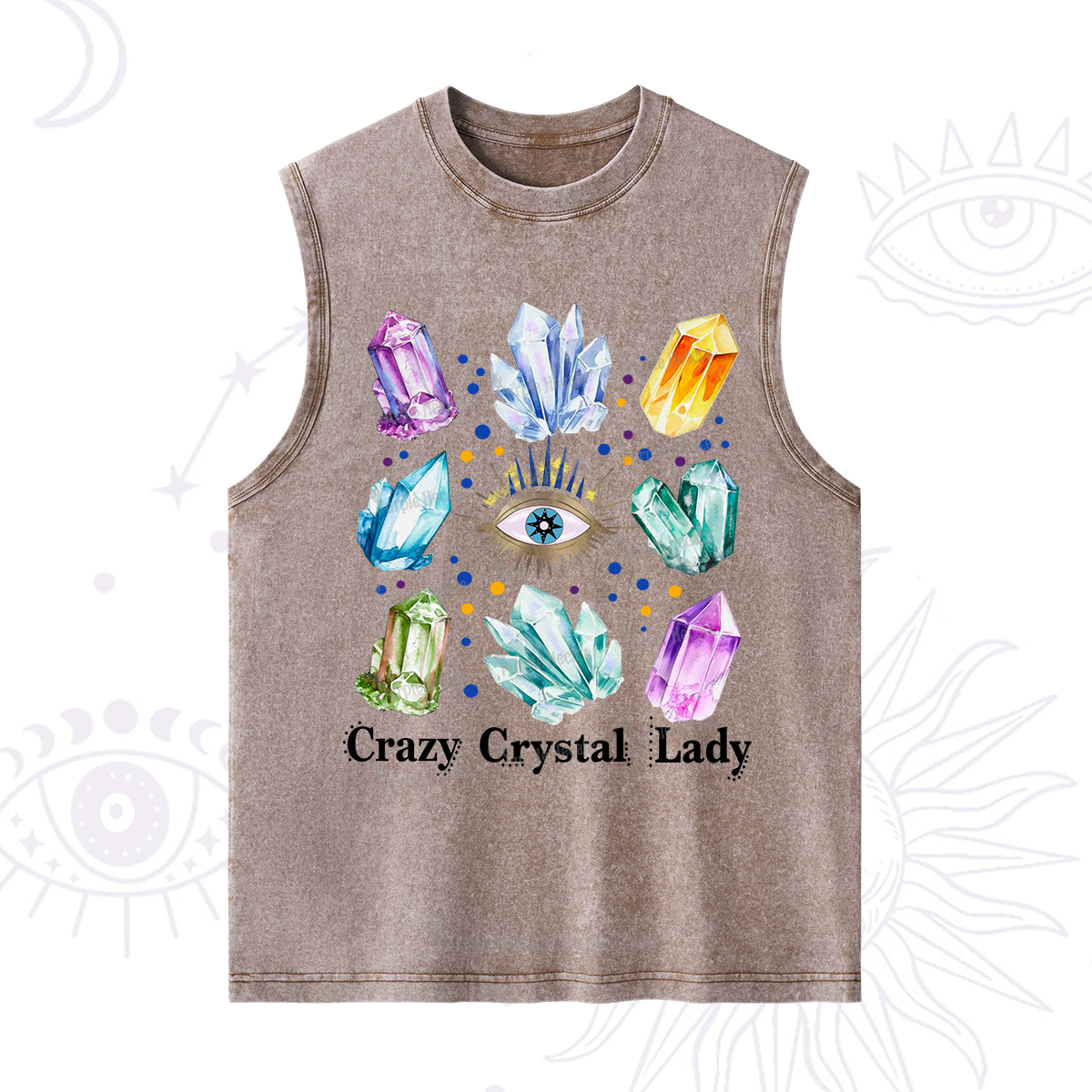 Purplehecate Crysral Lady Washed Tank