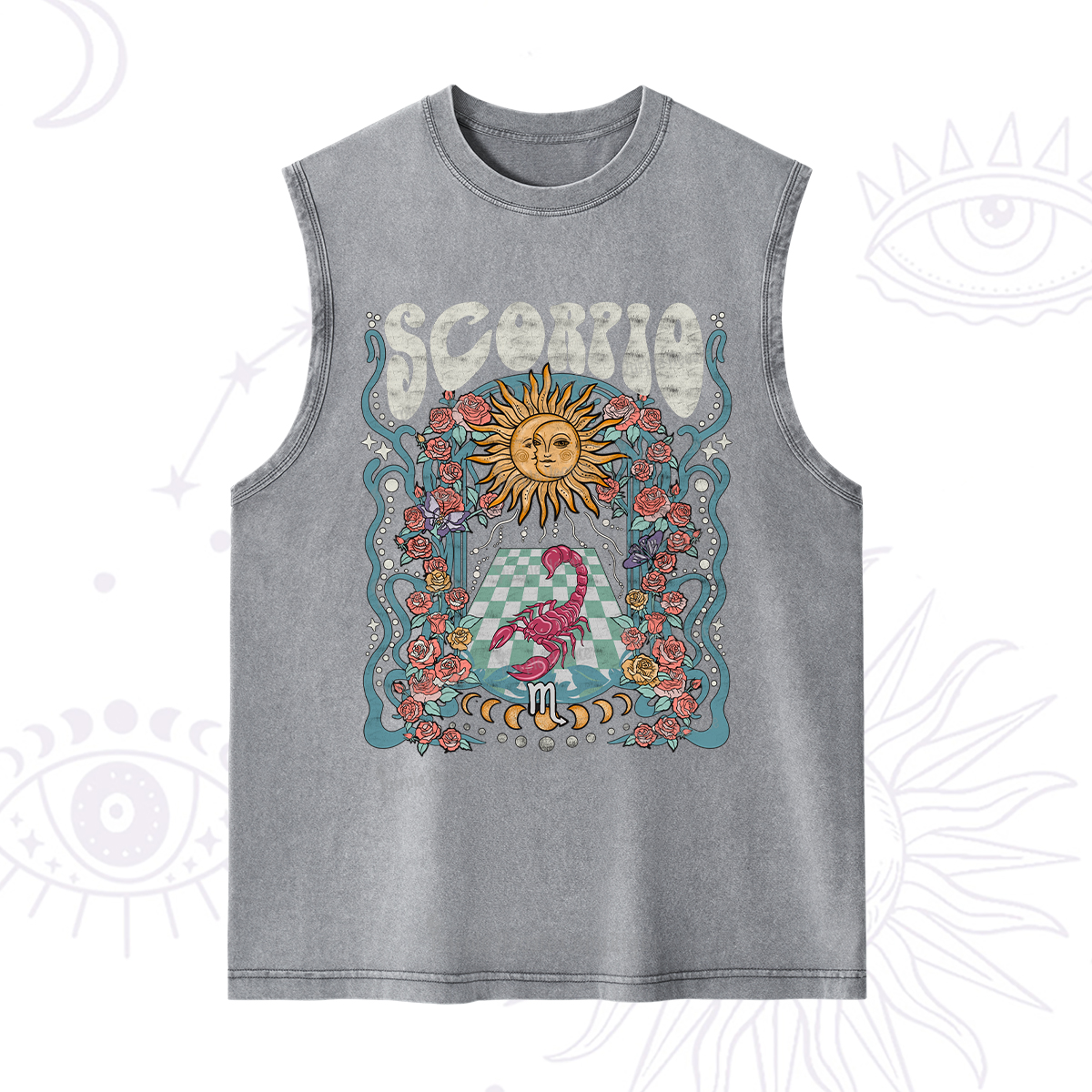 Purplehecate Scorpio Spirit Zodiac Washed Tank