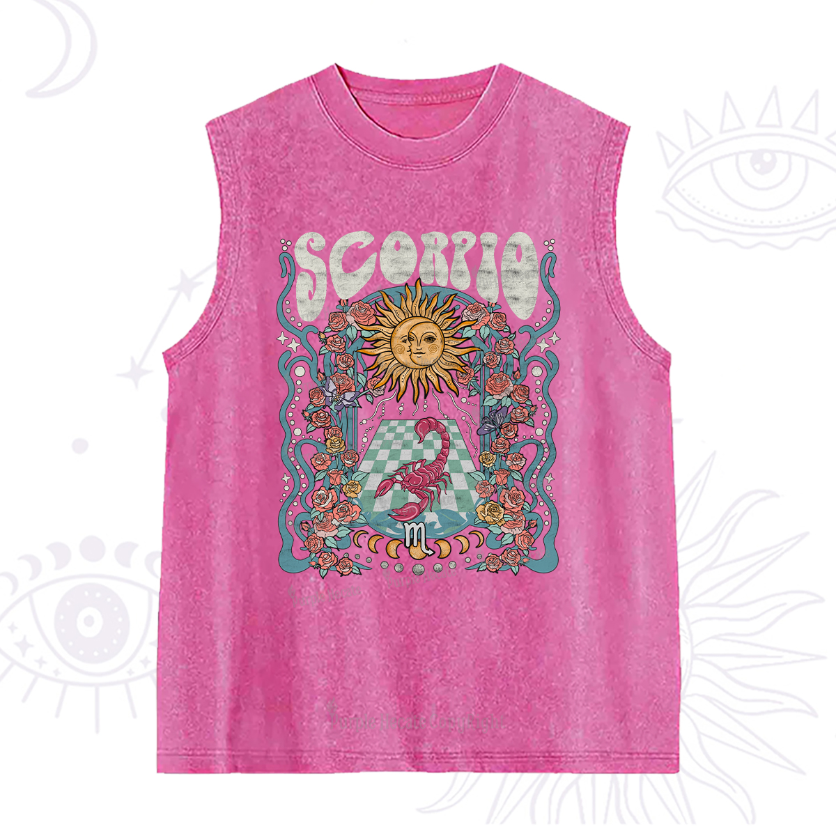 Purplehecate Scorpio Spirit Zodiac Washed Tank