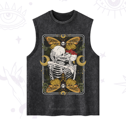 Purplehecate Deathless Moonlit Love Washed Tank