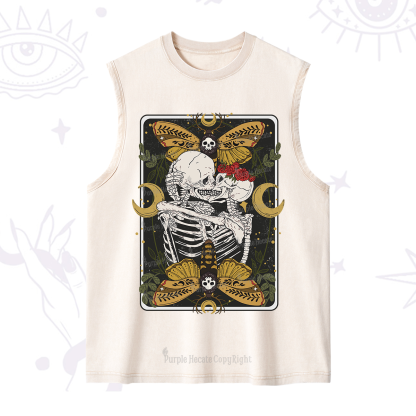 Purplehecate Deathless Moonlit Love Washed Tank