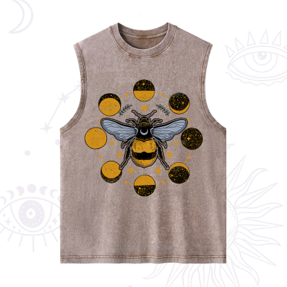 Purplehecate Phases of the Moon Bee Washed Tank