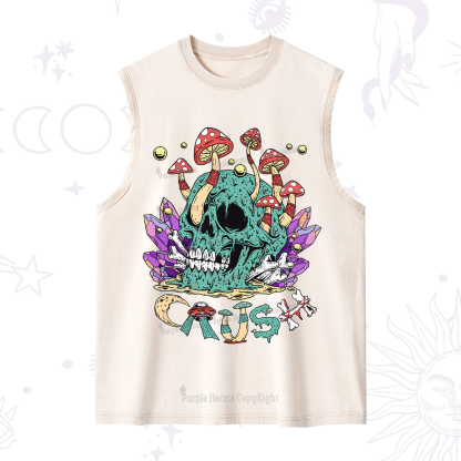 Purplehecate Magic Skeleton Washed Tank