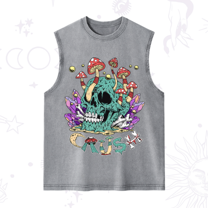 Purplehecate Magic Skeleton Washed Tank