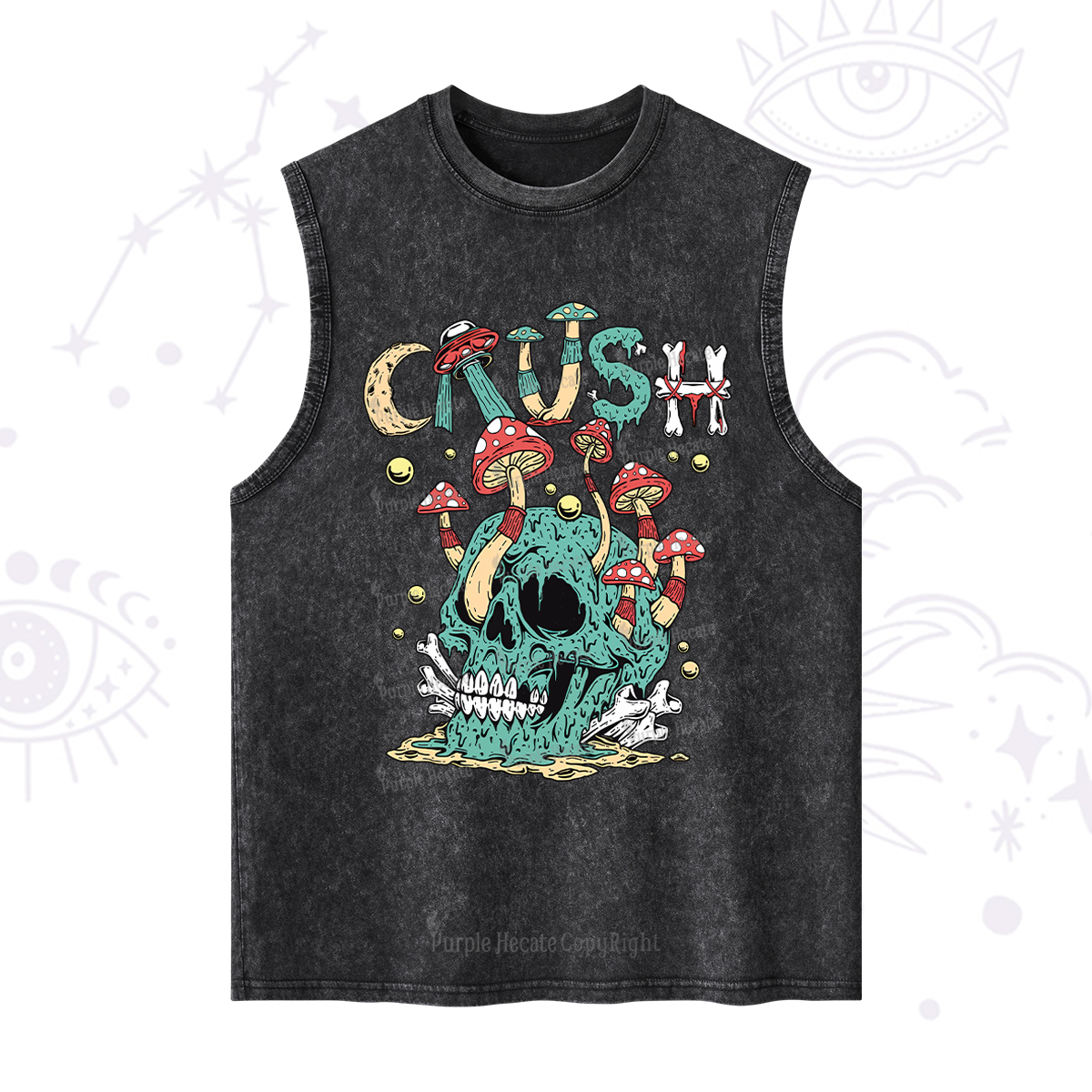 Purplehecate Crush Washed Tank