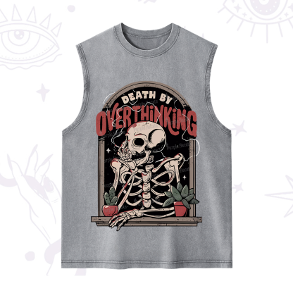 Purplehecate Death By Overthinking Washed Tank