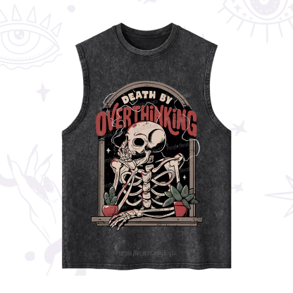 Purplehecate Death By Overthinking Washed Tank