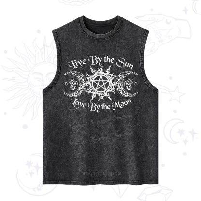 Purplehecate Hecate's Lunar Blessing Washed Tank