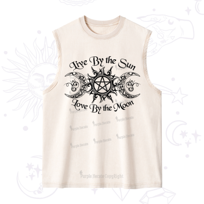 Purplehecate Hecate's Lunar Blessing Washed Tank