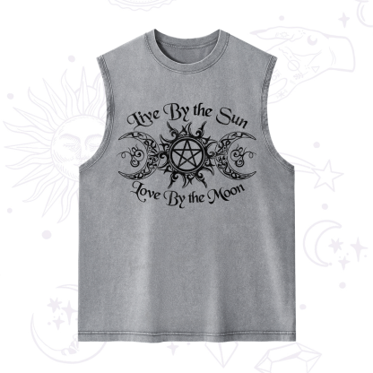 Purplehecate Hecate's Lunar Blessing Washed Tank
