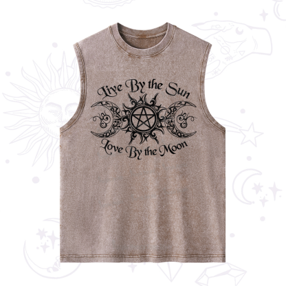 Purplehecate Hecate's Lunar Blessing Washed Tank
