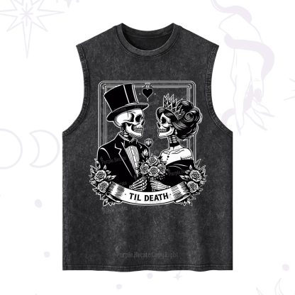 Purplehecate Til Death Washed Tank