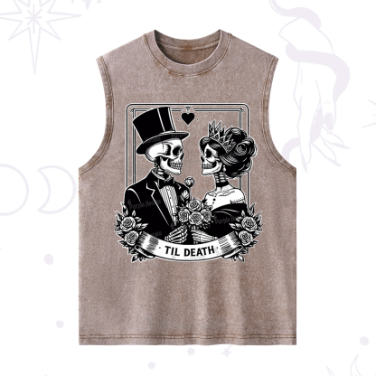 Purplehecate Til Death Washed Tank