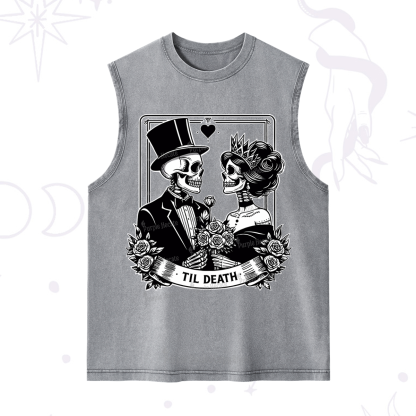 Purplehecate Til Death Washed Tank