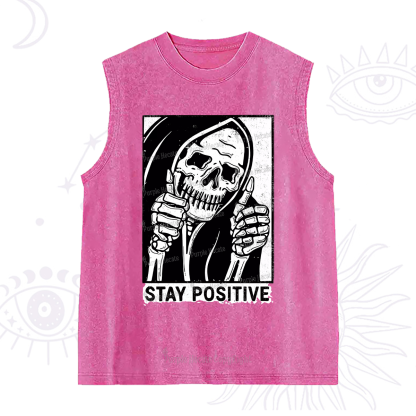 Purplehecate Stay Positive Washed Tank